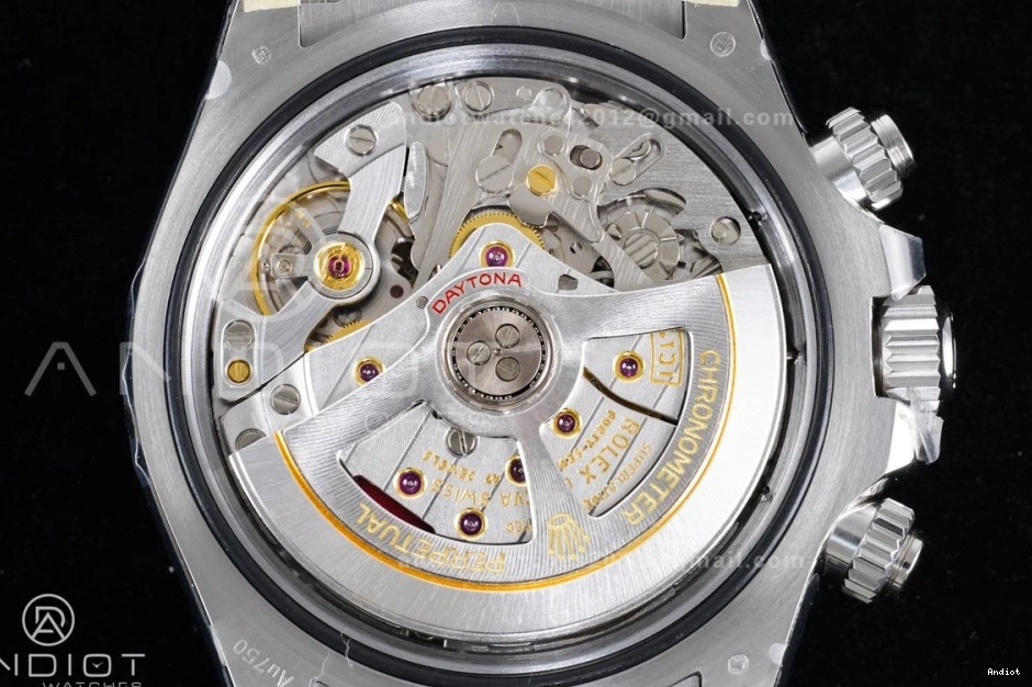 Gray Edition 126519 V2 Daytona on 1:1 VSF VS4131 Oysterflex (Weighted) Best Strap Dial Black 1124